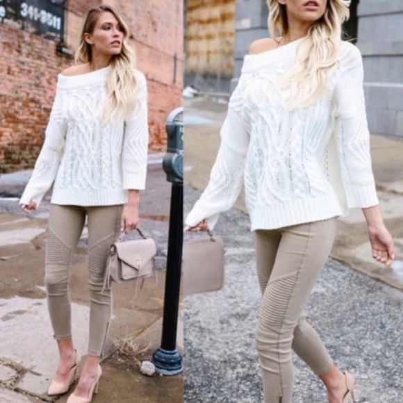 KHAKI ankle zip pull on moto leggings S/M - Picture 8 of 8